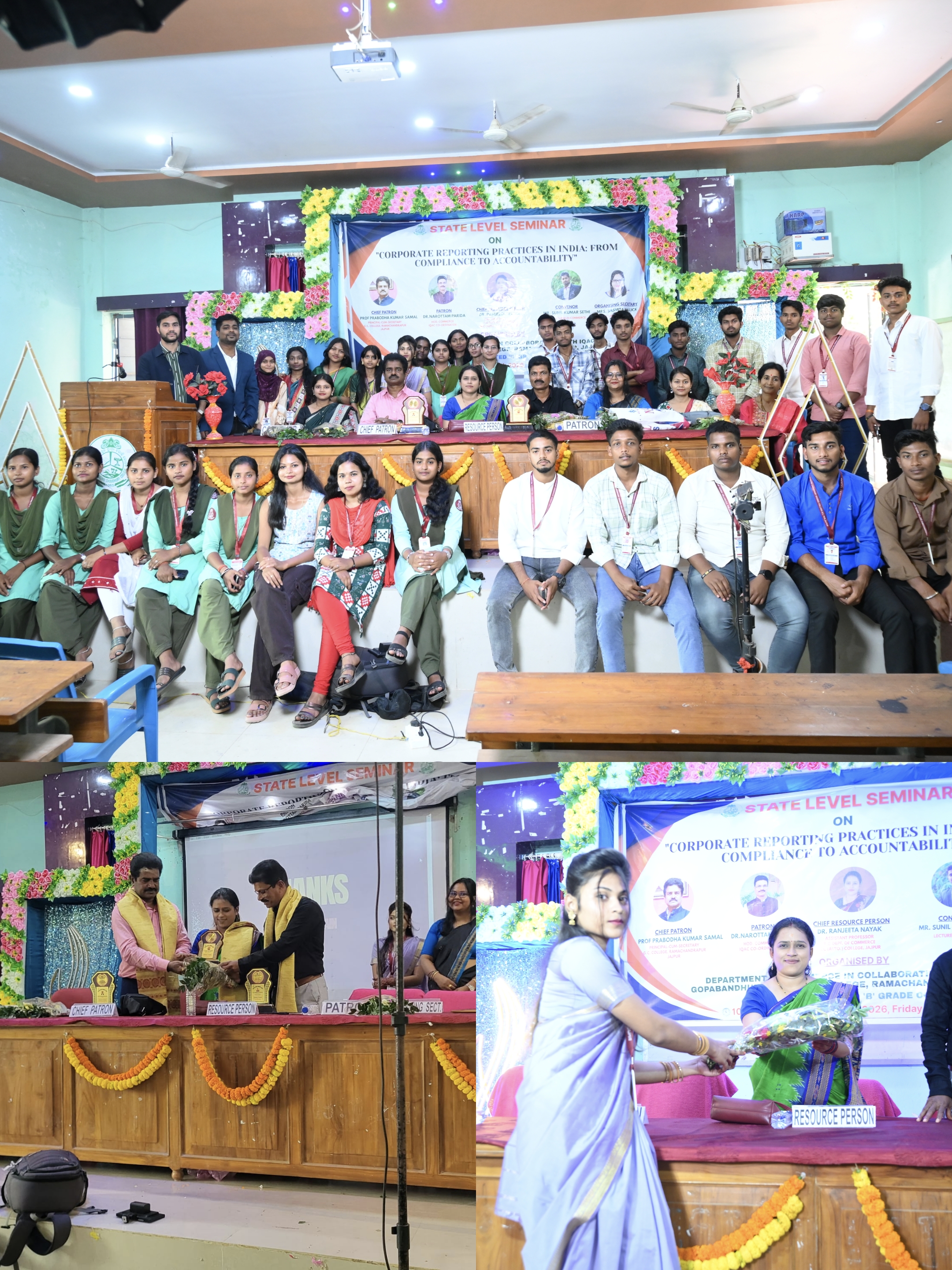State Level Seminar conducted by Dept. of Commerce